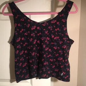 Vans flower top